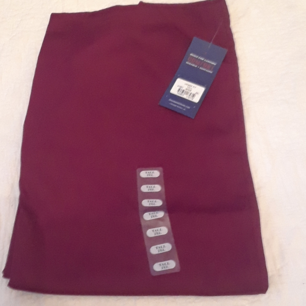 Cherokee Red scrub pants. Unisex, XXL